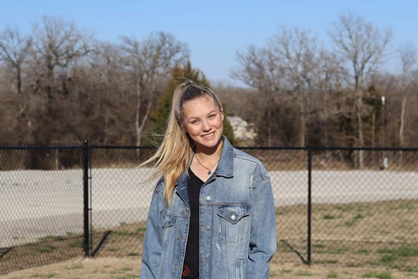 girl at rv campground paradise tx